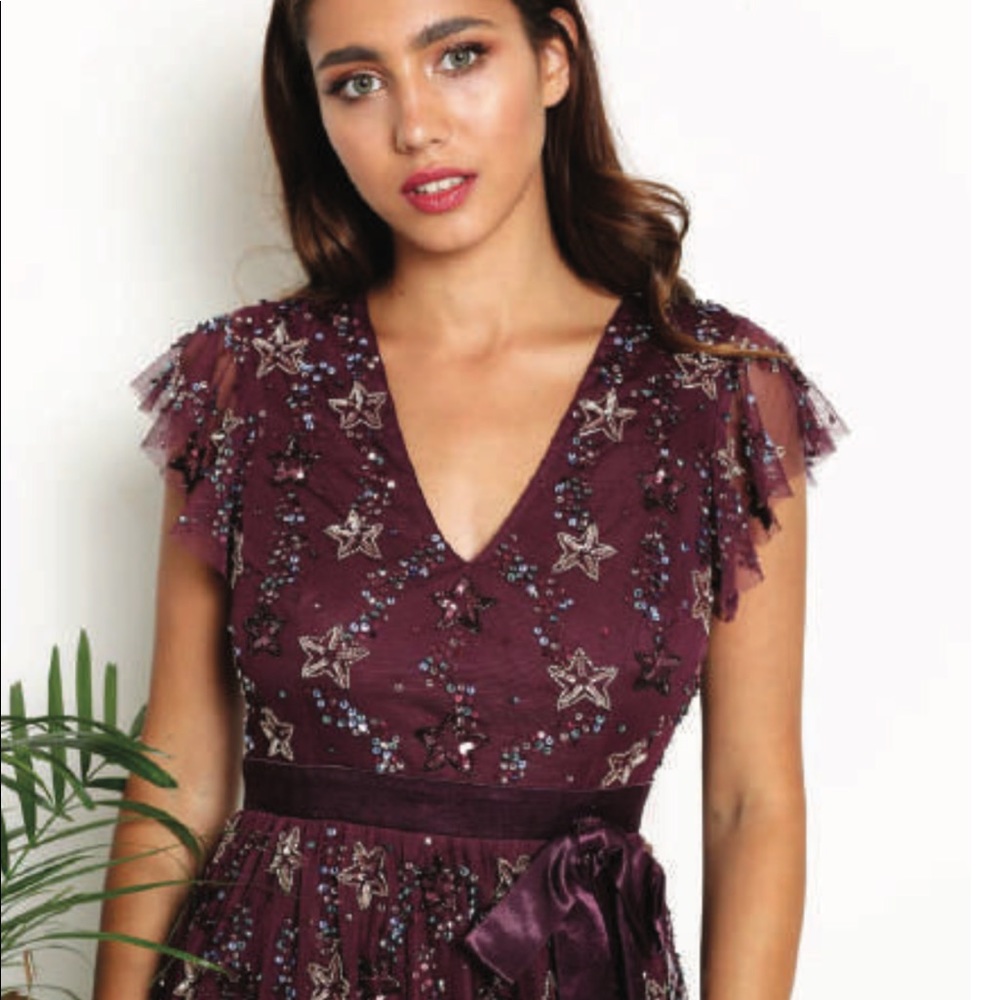 Maya Embellished Evening Gown